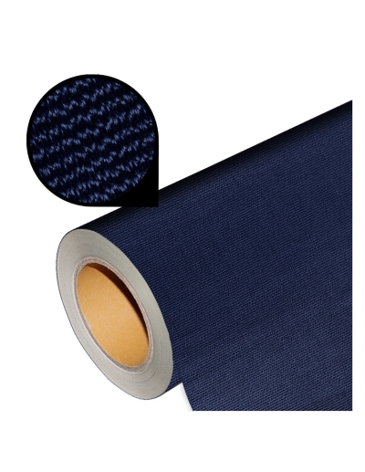 Flex foil with embroidery structure for laser cutting